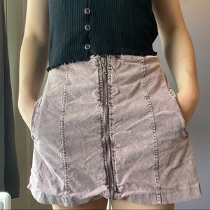 Light purple skirt